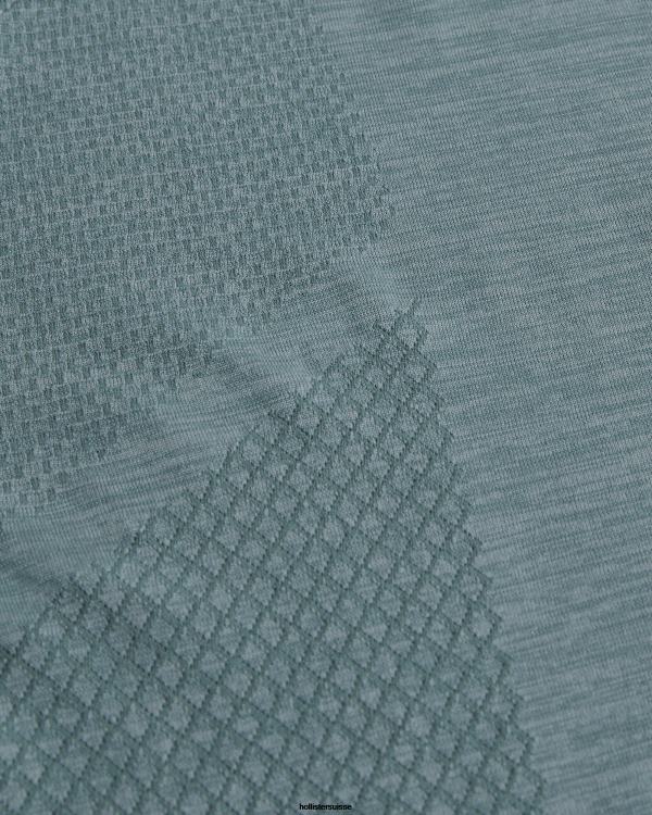 gilly hicks active débardeur actif sans coutures Hommes gris chiné foncé Hollister hauts RRRJX940