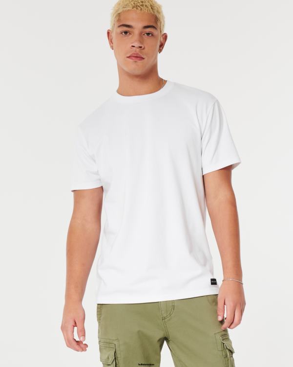 t-shirt rafraîchissant décontracté Hommes gris foncé Hollister hauts RRRJX838