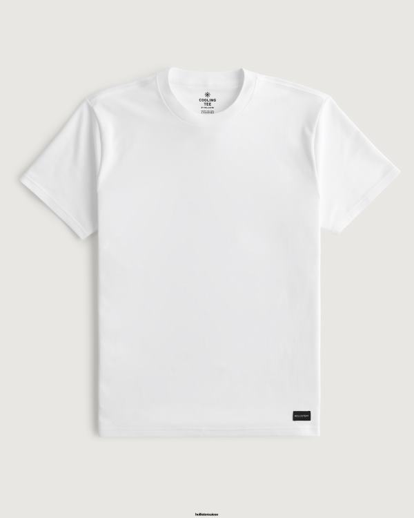 t-shirt rafraîchissant décontracté Hommes gris foncé Hollister hauts RRRJX838