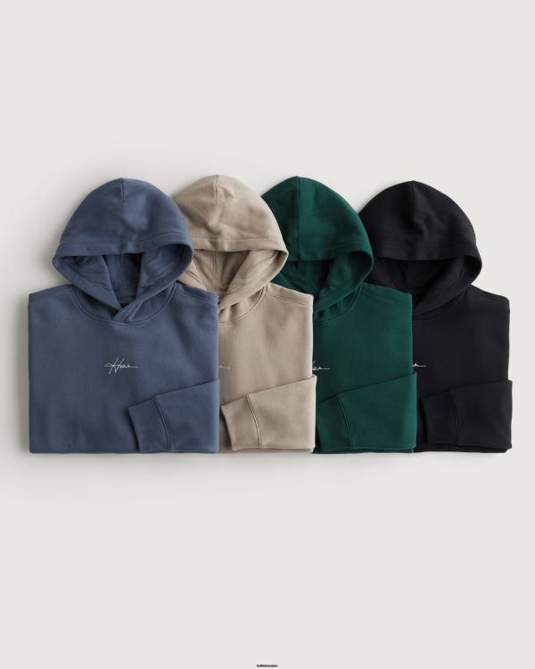 pack de 4 sweats à capuche à logo Hommes multi Hollister hauts RRRJX1028